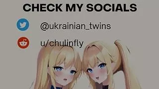 Real Twins eat each other out and 69
