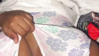 OH NO! My huge tits must have fallen out my night gown