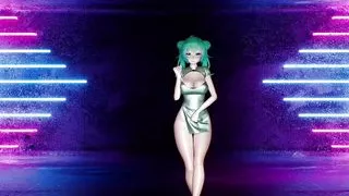 Sexy Miku In Hot Chinese Dress Dancing + Gradual Undressing (3D HENTAI)