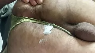 Ass gripping bbc dildo