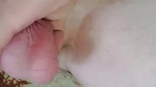 Showing off my cock and balls