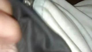 Young Colombian porn with a big penis masturbates for a lot of milk