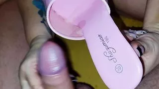 Today you will cum on my high-heeled sandals