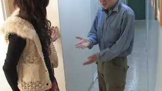 Japanese Sexy Babe Gets A Massive Dildo Into Pussy Before