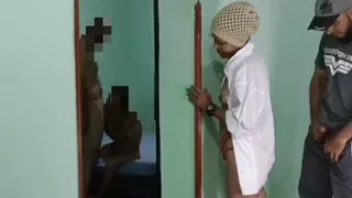 while watching cheating stepdad my stepbrother makes his way through my deep hole until he gets my orgasm