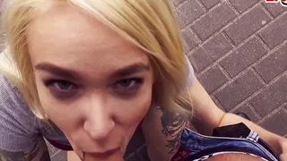 18yo german teen slut picked up in public park and fuck