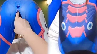 Overwatch D.va gets fucked, Hentai Cosplayer crossdresser ladyboy part.10