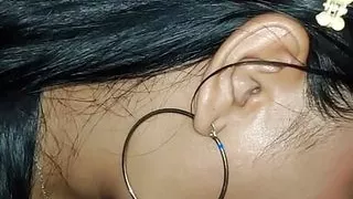 I put on lingerie for my boy and as a reward he gave me a rich and delicious fuck moaning exciting real homemade sex