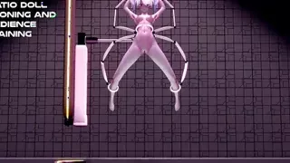Nana - BDSM DIldo Machine Session (3D HENTAI)