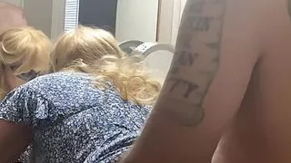 Getting ready for work fuck