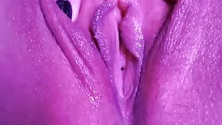 Hot wife masturbates with her dildo