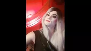 Blonde hooker showing off - 1