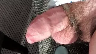 Uncut Chub Cock Cum Handsfree