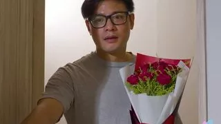 Taiwanese big tits teen Stacy is having sex and enjoying it.