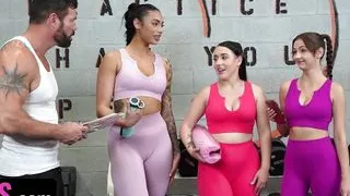 BFFS Don't Pay for Gym Memberships feat. Brookie Blair, Serena Hill & Ariana Starr - TeamSkeet