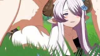 Narmaya Prone Boning In The Grass