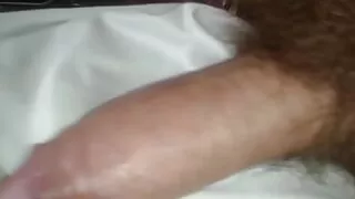 Young Colombian porn with a big penis masturbates for a lot of milk