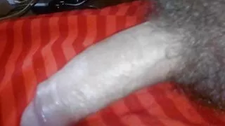 Young Colombian porn with a big penis masturbates for a lot of milk