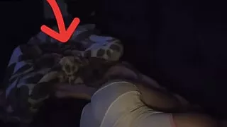 naughty milf shares the couch with young! young man came to spend the weekend at her house, and she shares the couch with him