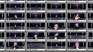 Cute Sahanamata Chloe - Sexy Dance + Gradual Undressing (3D HENTAI)