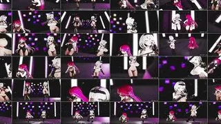 Captain & Ringmaster - Sexy Dance + Gradual Undressing (3D HENTAI)