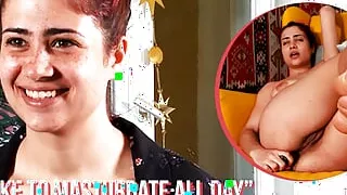 Ersties - Barcelona Babe Enjoys Anal Masturbation