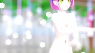 Cute Teen Cat Girl Dancing Full Nude (3D HENTAI)