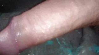 Young Colombian porn with a big penis masturbates for a lot of milk