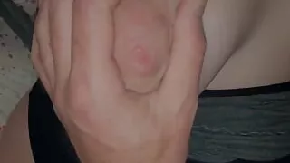 Blonde Pregnant Wife's Saggy Juicy Titties and Sweet Pussy