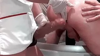 Submissive Husband Dets Pegged by Wife