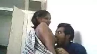 Homemade Webcam Indian Teen Couple Enjoying
