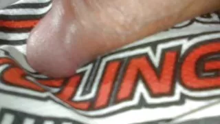 Young Colombian porn with a big penis masturbates for a lot of milk