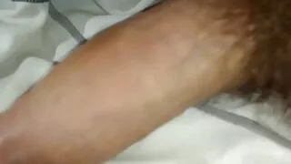 Young Colombian porn with a big penis masturbates for a lot of milk