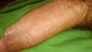 Young Colombian porn with a big penis masturbates for a lot of milk