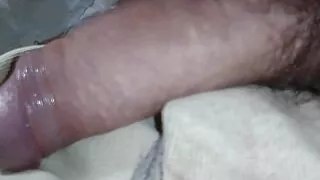 Young Colombian porn with a big penis masturbates for a lot of milk