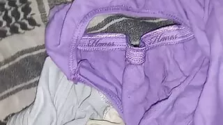 Sweet panty cum