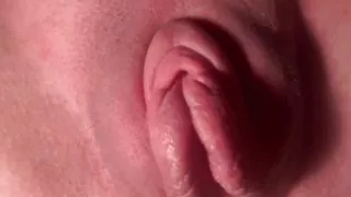 Pumped up pussy glued open