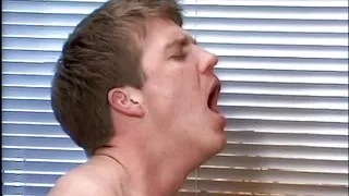 German brunette takes her lover to the closet to have her eager pussy penetrated by a big cock