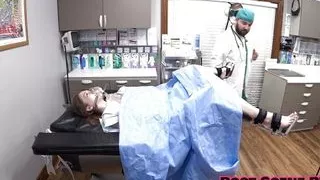 Shy Innocent Mira Monroe Has No Health Insurance, Becomes Human Guinea Pig For Free Exam, Gets Orgasms By Doctor Tampa!