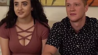 Sofia and Oliver having sex for the first time ever on camera for Hussie Auditions!