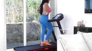 Kitty Marie Gets a Work Out Lesson from Ella Bella