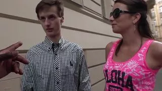 Denise Lets A Black Man Fuck Her Husband's Pussy