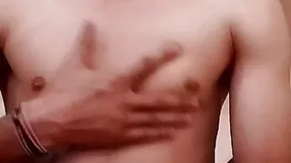 White beautiful ashole nip & penis Play in locker room