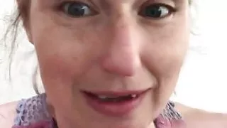 Sweaty Betty Rachel Wriggler pissing in the dentists waiting room