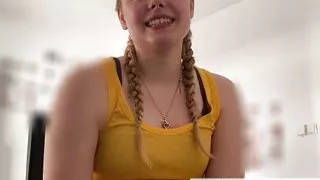 SEXY TEENAGER GIRL! 18yo !! BLONDE GERMAN TEEN