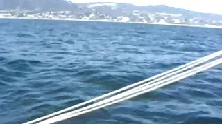 Big tits bitch fucked outdoors