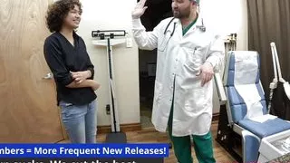 Curly Cutie Brooklyn Rossi Gets 1st EVER Gyno Exam From Doctor Tampa! Full Movie ONLY At GirlsGoneGynoCom!