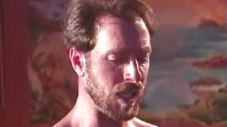 Lusty brunette gets her ass drilled by bearded dude in bed