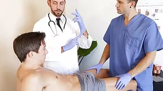 Patient Isaac Parker Gets Double Creampie By Doctor Johnny Ford and Quin Quire - Doctor Tapes