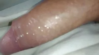 Young Colombian porn with a big penis masturbates for a lot of milk